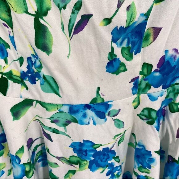 Grace Karin Women’s Sleeveless Fit and Flare Mini Floral Summer Dress size S - Picture 3 of 4